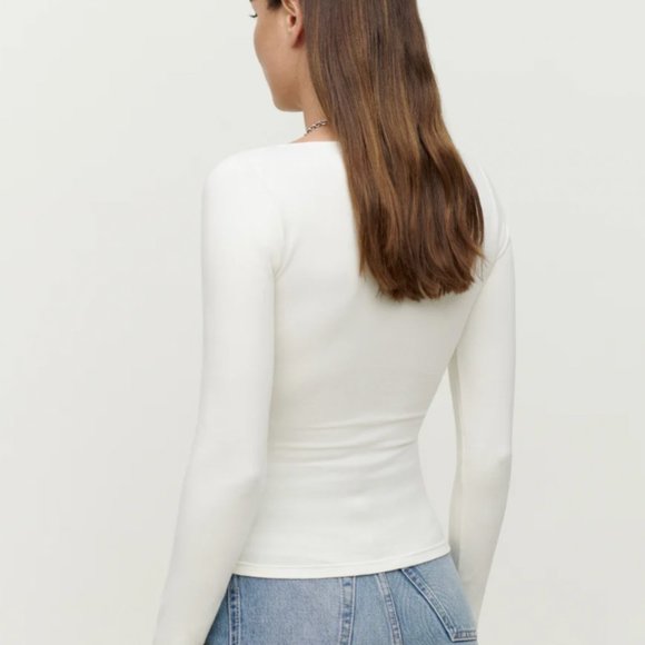 Reformation | Kelia Knit Top, M - Picture 3 of 4